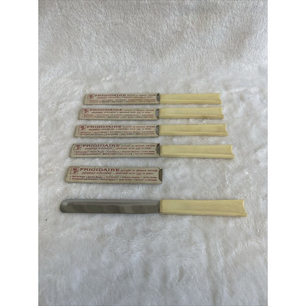 Quikut Spatula Paring Knife Stainless Steel MADE IN USA Dishwasher Safe Set Of 5